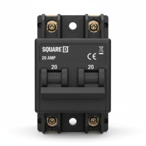 breaker squar d 2p 20 amp