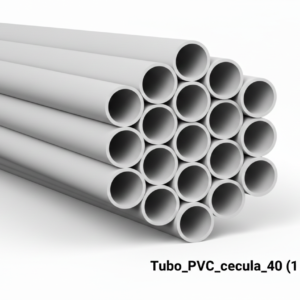 tubo pvc cedula 40 (1")