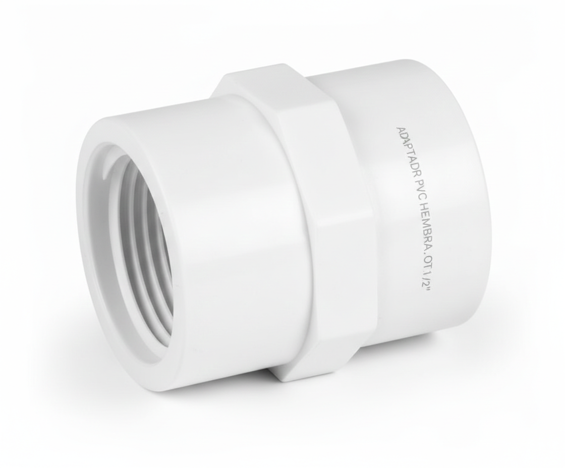 adaptador pvc hembra pot 1/2 adaptador pvc hembra pot 1/2
