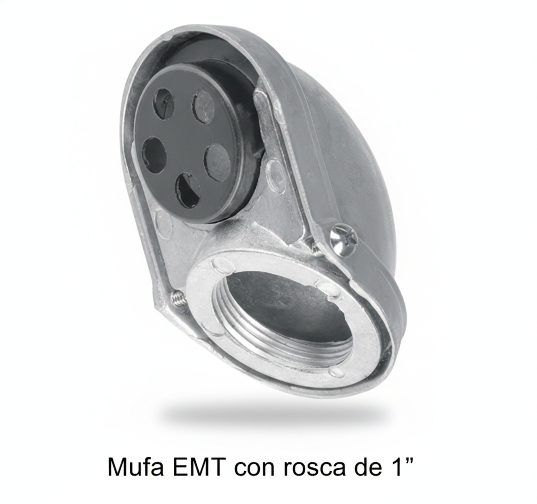 mufa emt con rosca de 1" mufa emt con rosca de 1"