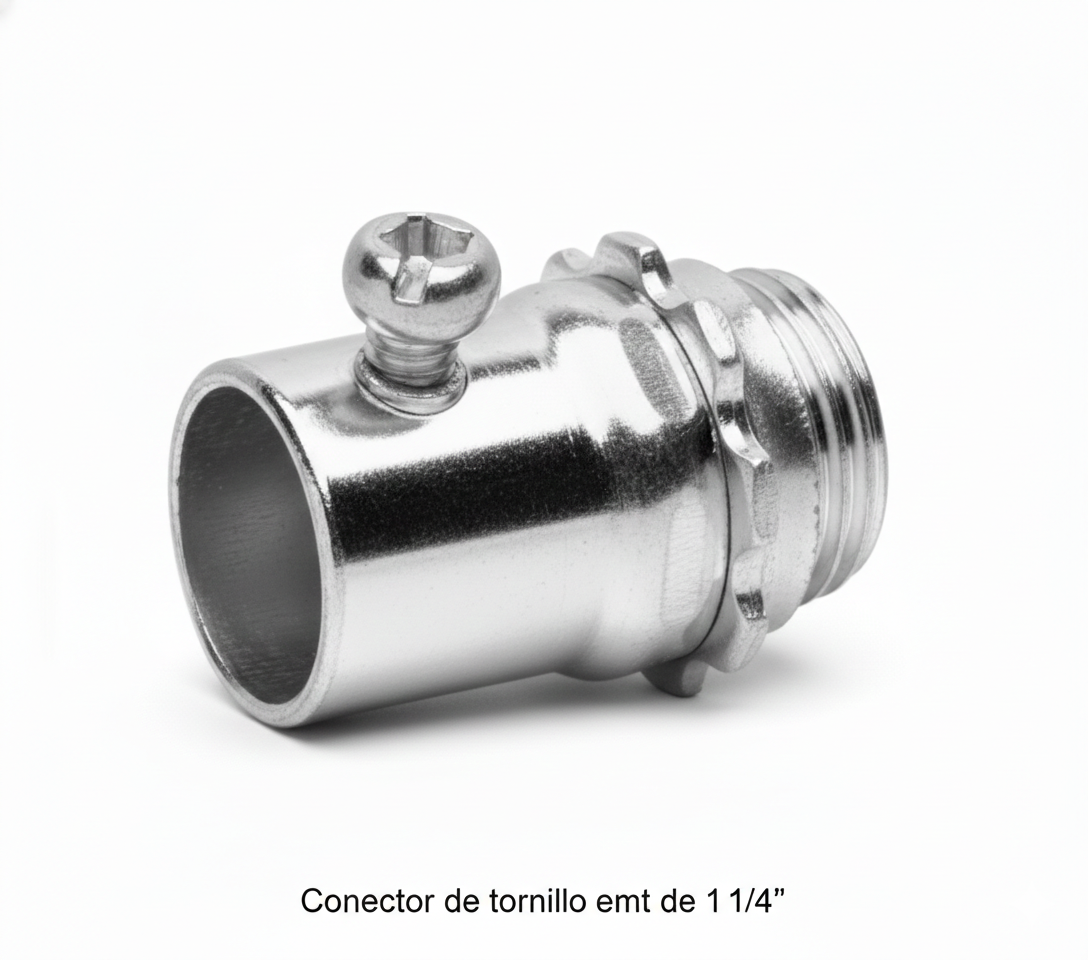 conector de tornillo emt de 1 1/4 conector de tornillo emt de 1 1/4