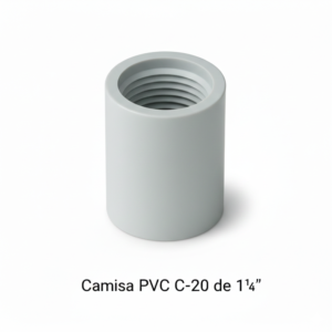 camisa pvc c 20 de 1 1/4