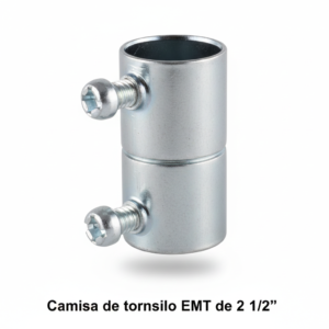 camisa de tornillo emt de 2 1/2