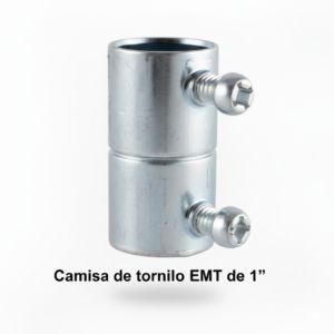 camisa de tornillo emt de 1