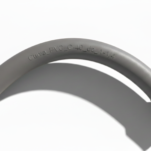 curva pvc c 40 de 1 1/4"