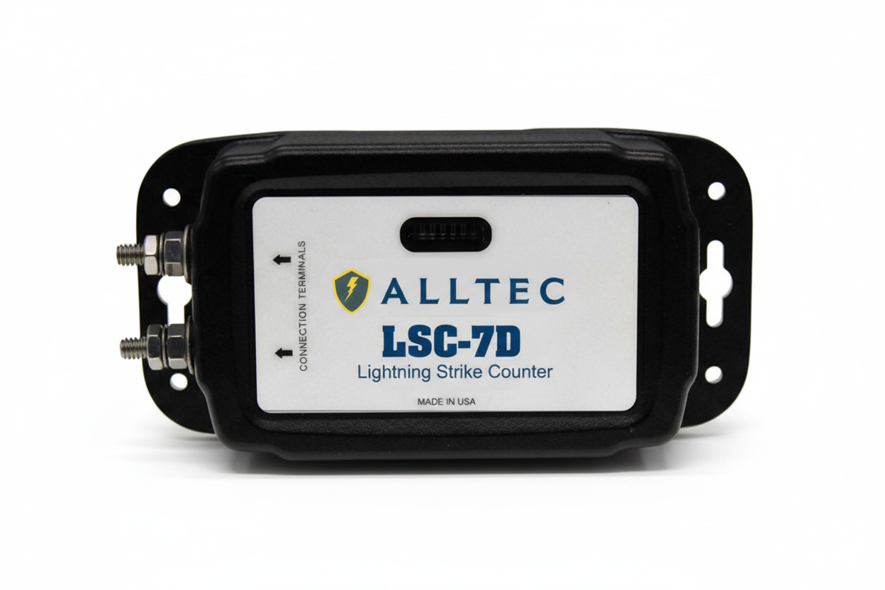 contador de descargas atmosféricas alltec lsc 7d contador de descargas atmosféricas alltec lsc 7d