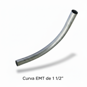 curva emt de 1 1/2"