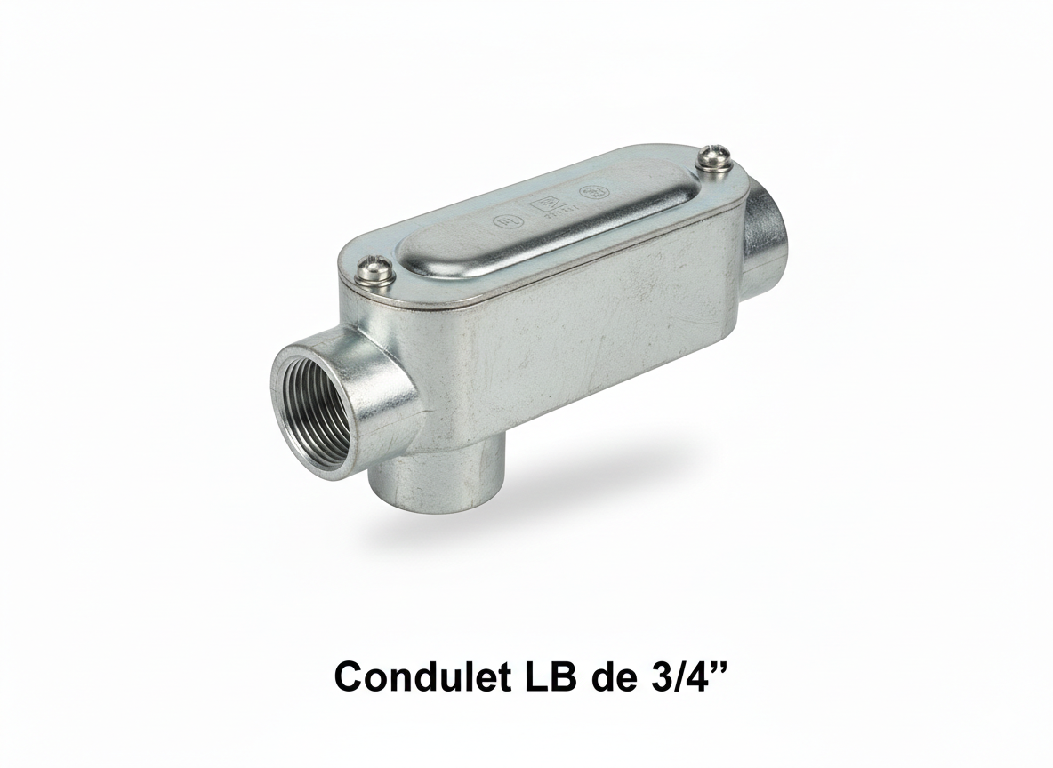 condulet lb de 3/4 condulet lb de 3/4