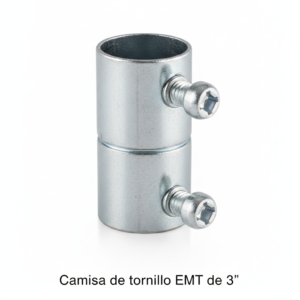 camisa de tornillo emt de 3