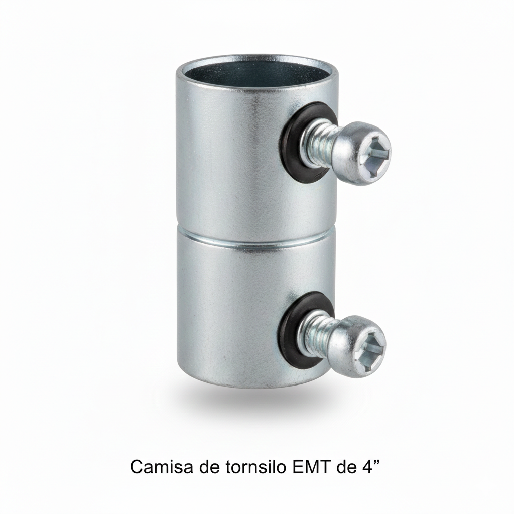 camisa de tornillo emt de 4 camisa de tornillo emt de 4