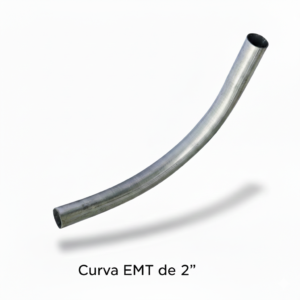 curva emt de 2"