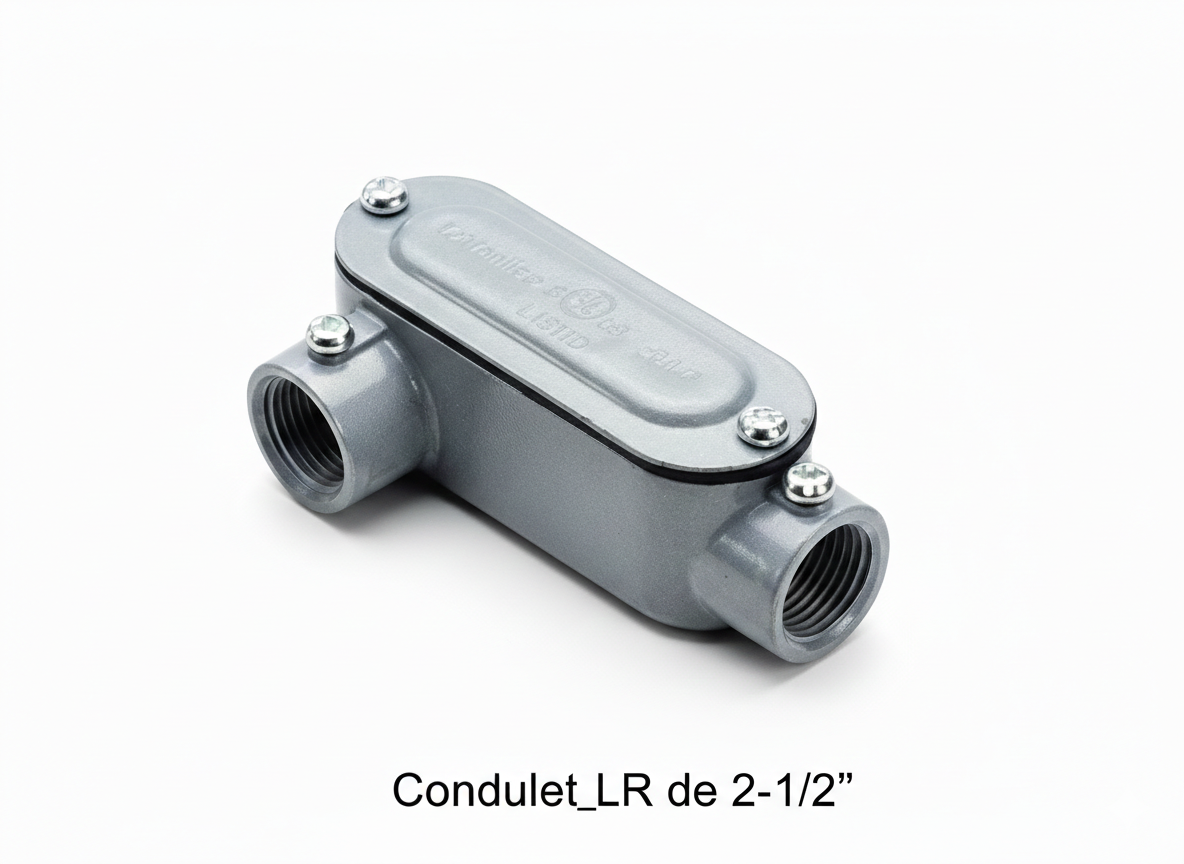 condulet lr de 2 1/2" condulet lr de 2 1/2"