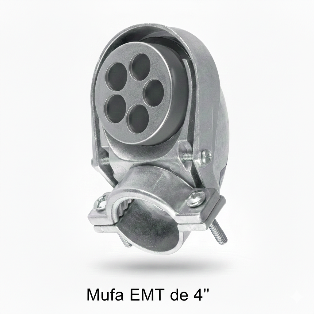 mufa emt de 4" mufa emt de 4"