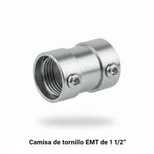 camisa de tornillo emt de 1 1/2
