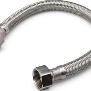 tuvo de abasto para agua caliente 1/2 flexible metalico