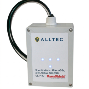 Home supresor de transientes alltec adsx, 3ph, 100ka, 120 208y, ul 1449