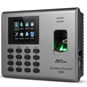 control de acceso de tiempo y asistencia zkteco/1000 huellas/puerto usb/tcp/ip
