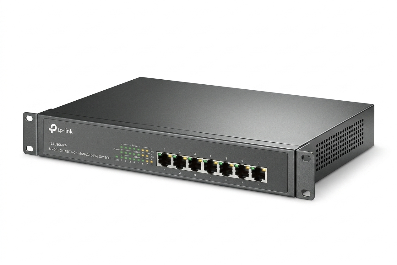 switch gigabit, no admin, 8 puertos poe, montaje rack switch gigabit, no admin, 8 puertos poe, montaje rack